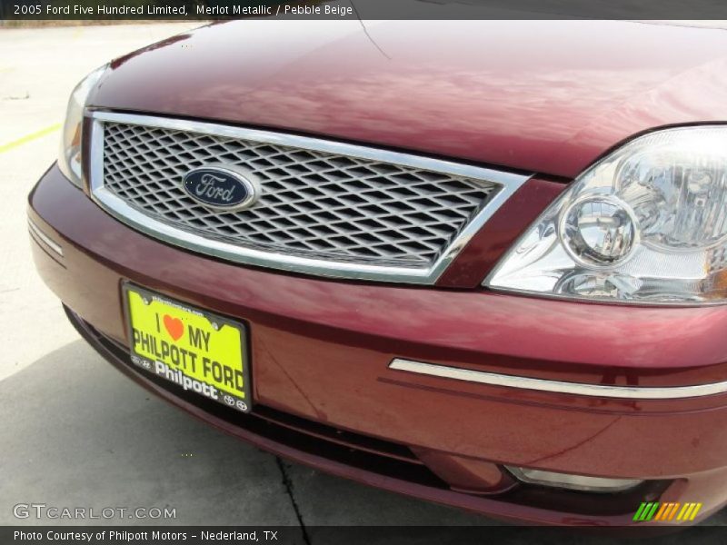 Merlot Metallic / Pebble Beige 2005 Ford Five Hundred Limited