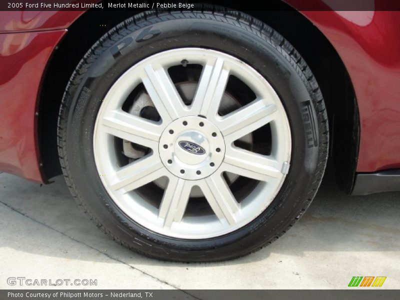 Merlot Metallic / Pebble Beige 2005 Ford Five Hundred Limited