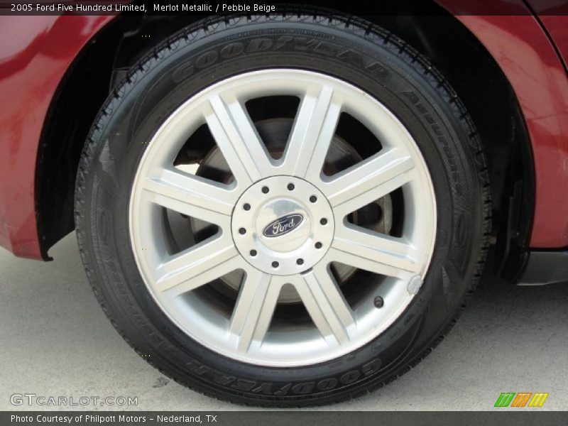 Merlot Metallic / Pebble Beige 2005 Ford Five Hundred Limited