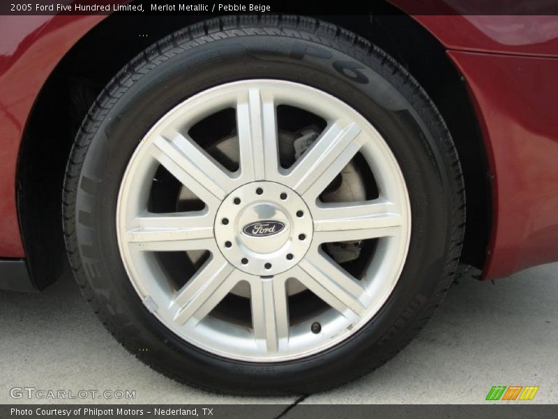 Merlot Metallic / Pebble Beige 2005 Ford Five Hundred Limited