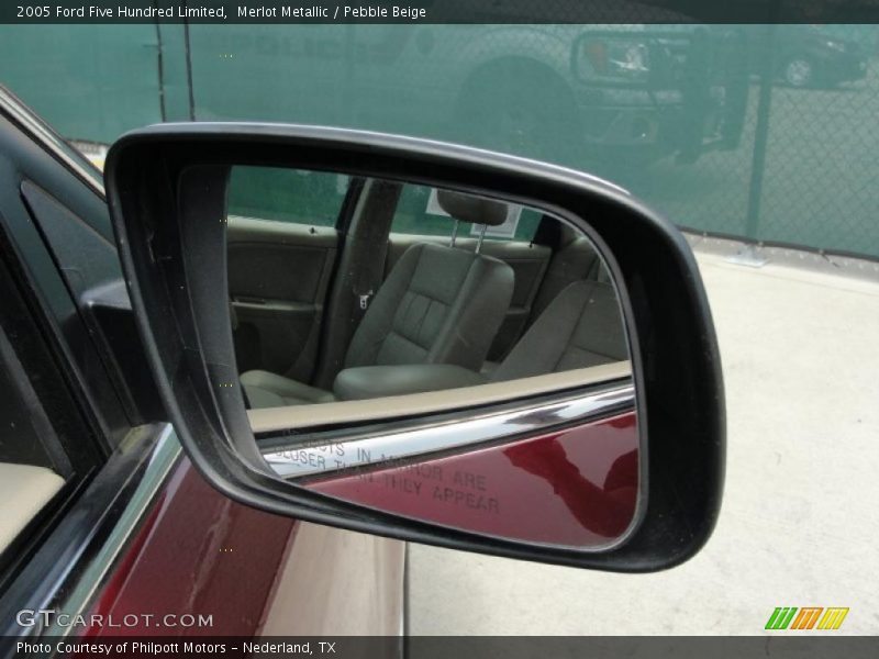 Merlot Metallic / Pebble Beige 2005 Ford Five Hundred Limited