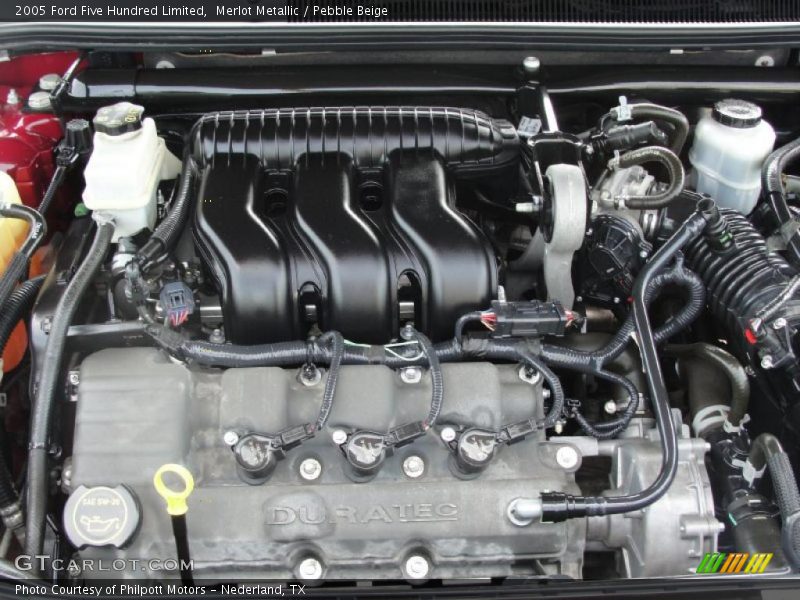 Merlot Metallic / Pebble Beige 2005 Ford Five Hundred Limited
