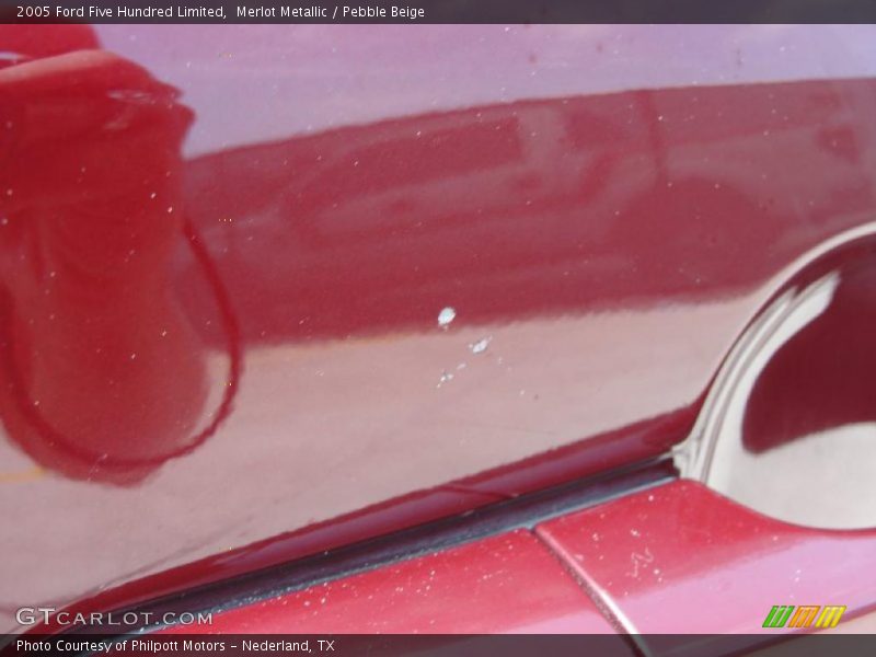 Merlot Metallic / Pebble Beige 2005 Ford Five Hundred Limited