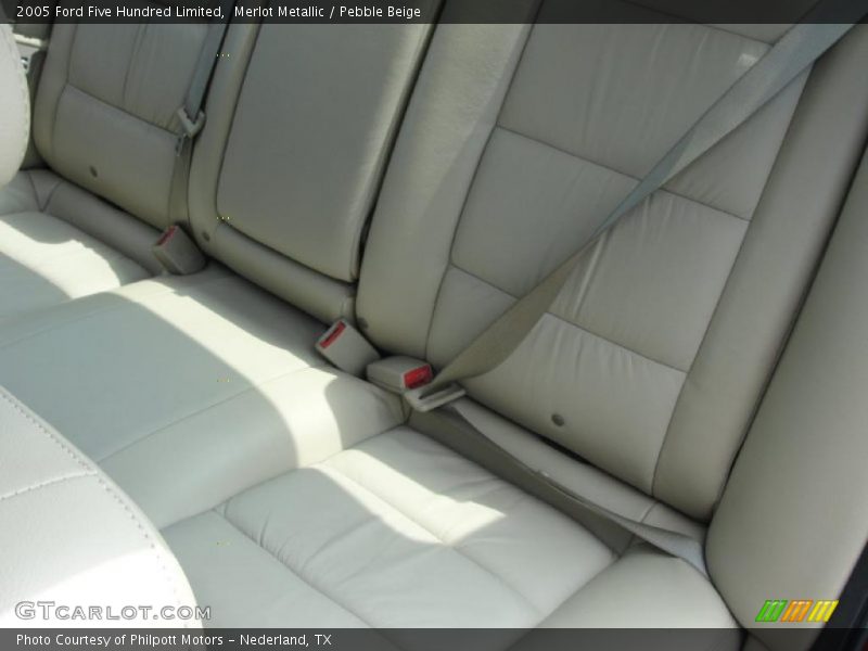 Merlot Metallic / Pebble Beige 2005 Ford Five Hundred Limited