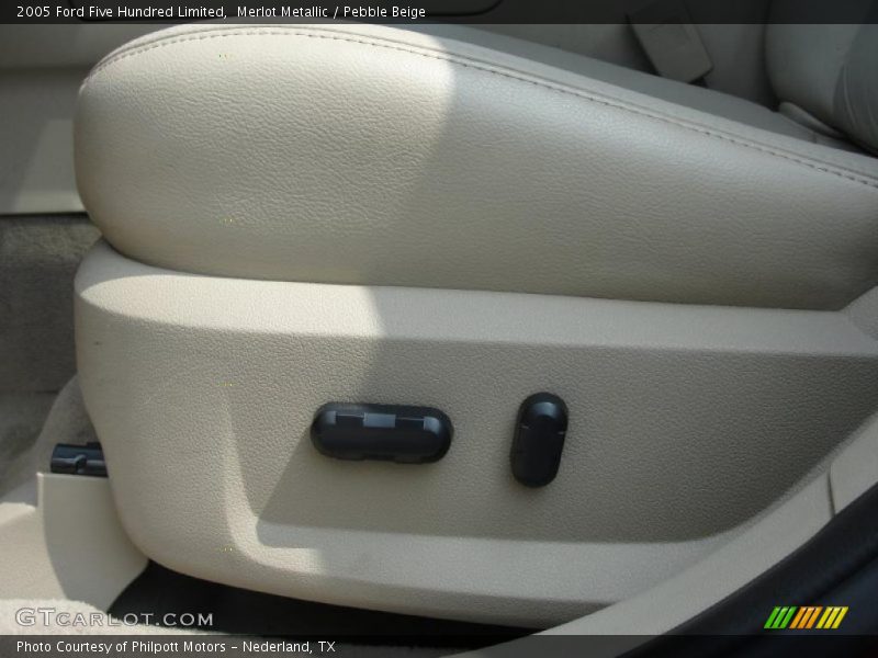 Merlot Metallic / Pebble Beige 2005 Ford Five Hundred Limited