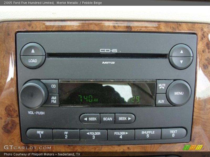 Merlot Metallic / Pebble Beige 2005 Ford Five Hundred Limited