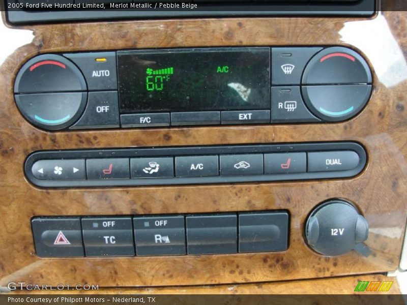 Merlot Metallic / Pebble Beige 2005 Ford Five Hundred Limited