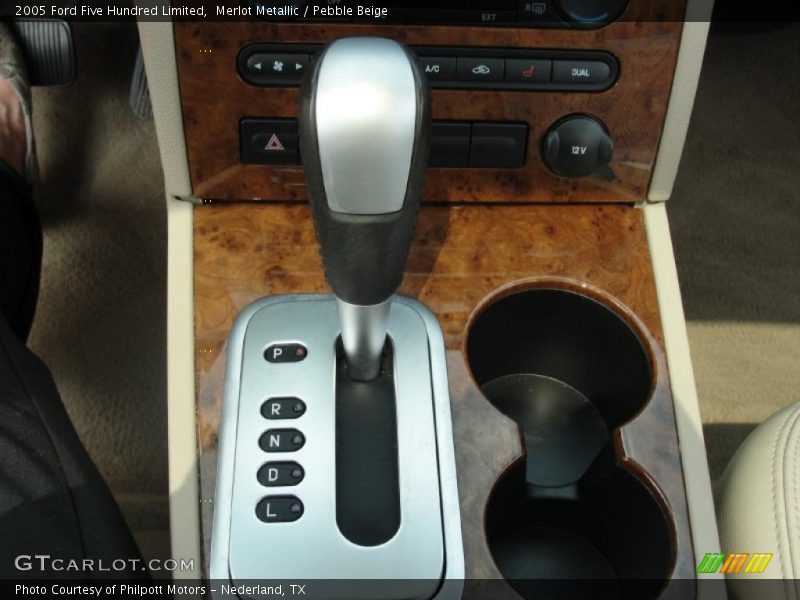 Merlot Metallic / Pebble Beige 2005 Ford Five Hundred Limited