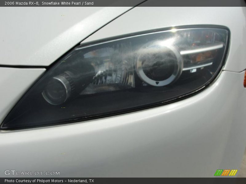 Snowflake White Pearl / Sand 2006 Mazda RX-8