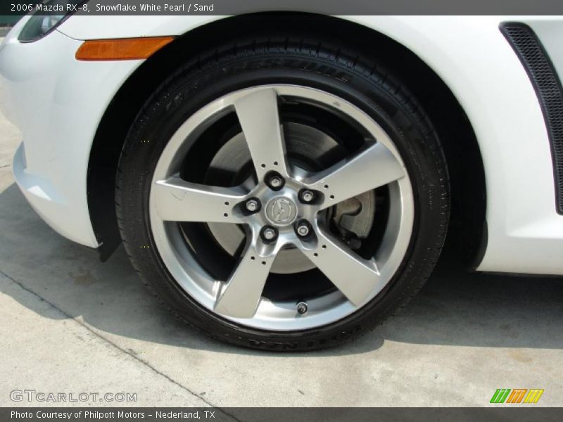 Snowflake White Pearl / Sand 2006 Mazda RX-8