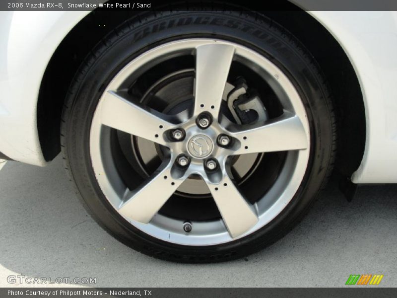 Snowflake White Pearl / Sand 2006 Mazda RX-8