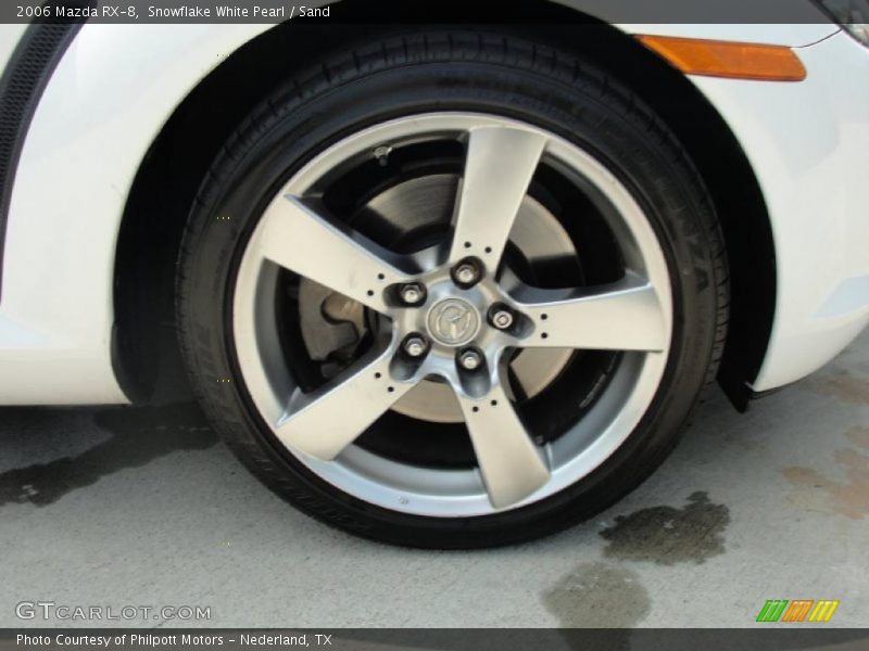 Snowflake White Pearl / Sand 2006 Mazda RX-8