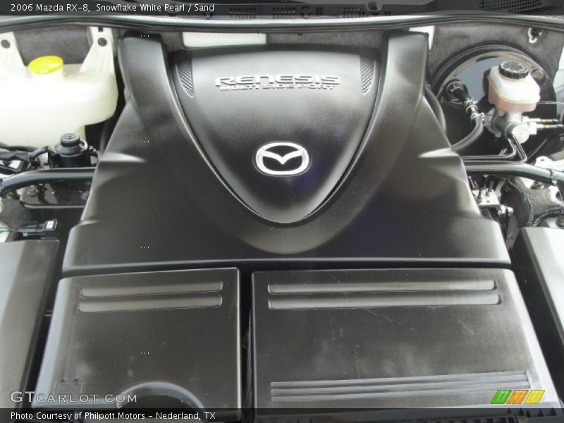 Snowflake White Pearl / Sand 2006 Mazda RX-8