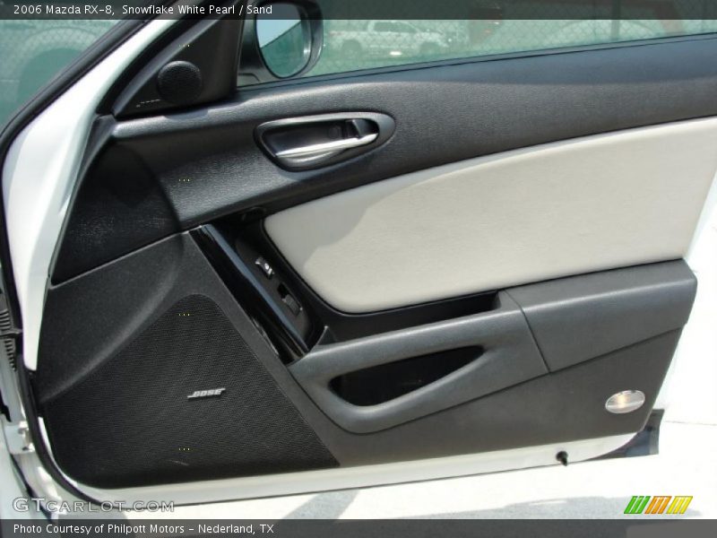 Snowflake White Pearl / Sand 2006 Mazda RX-8