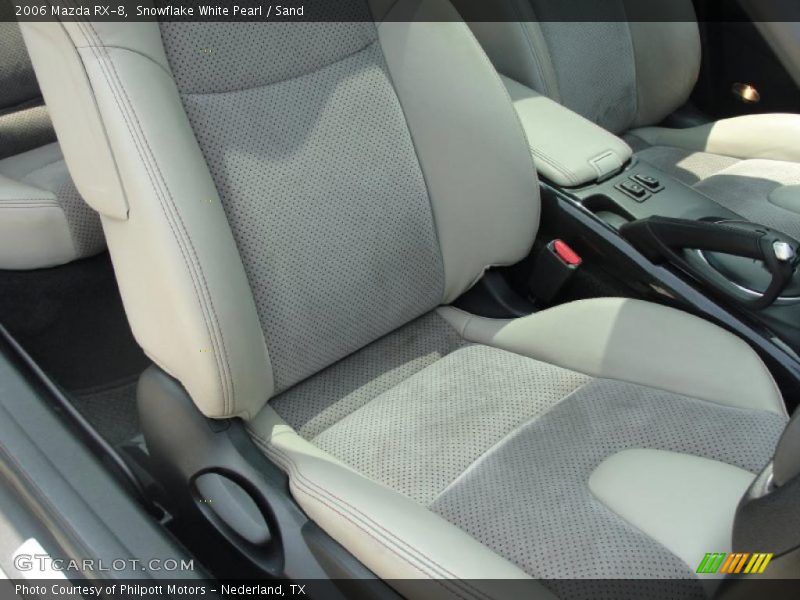 Snowflake White Pearl / Sand 2006 Mazda RX-8