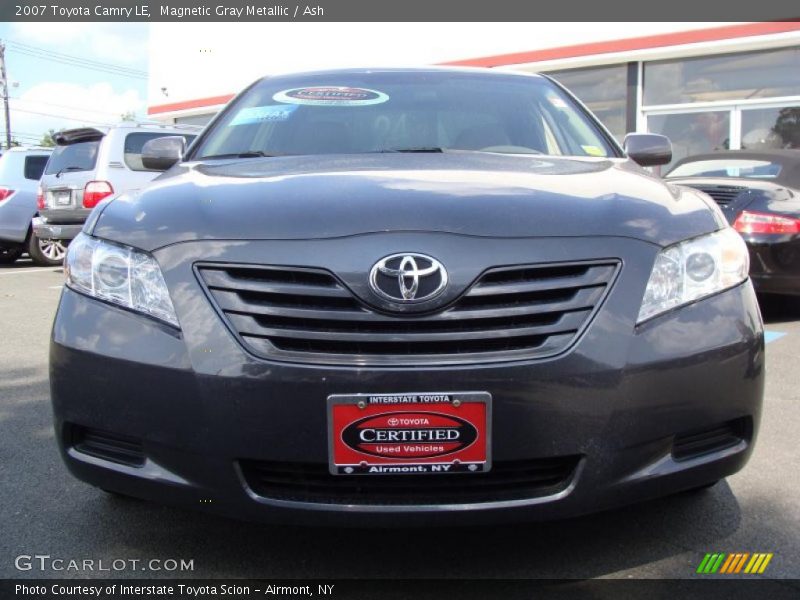 Magnetic Gray Metallic / Ash 2007 Toyota Camry LE
