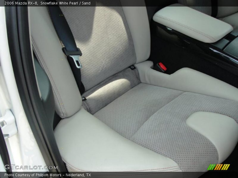 Snowflake White Pearl / Sand 2006 Mazda RX-8