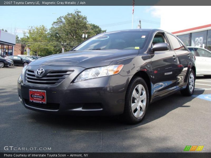 Magnetic Gray Metallic / Ash 2007 Toyota Camry LE