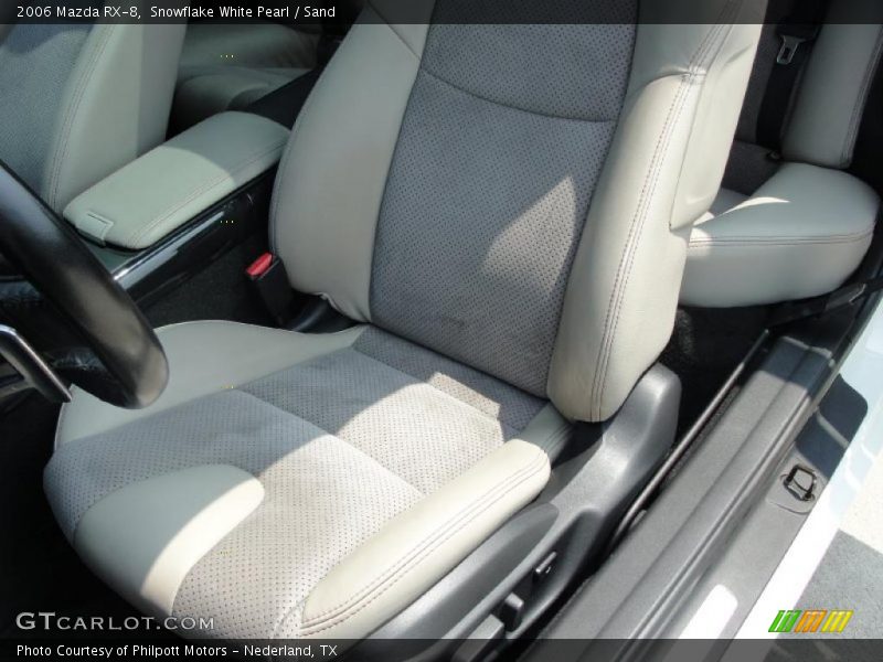 Snowflake White Pearl / Sand 2006 Mazda RX-8