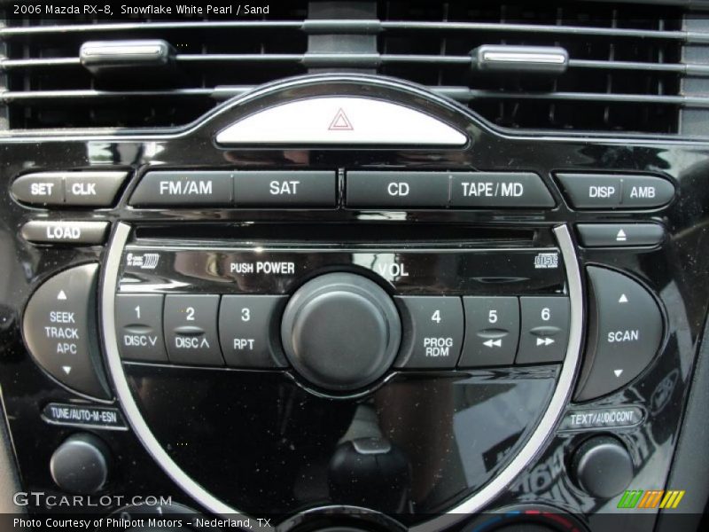 Snowflake White Pearl / Sand 2006 Mazda RX-8