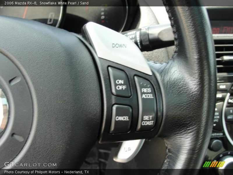 Snowflake White Pearl / Sand 2006 Mazda RX-8