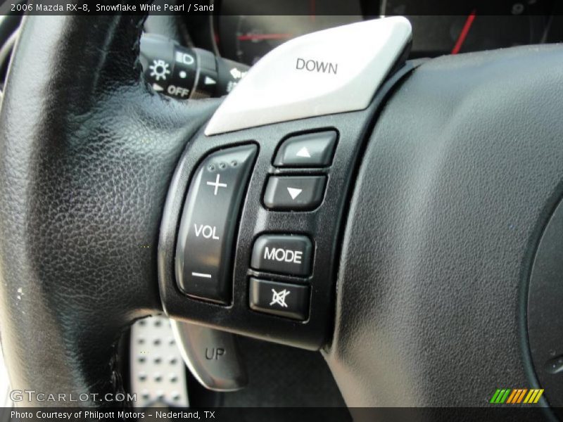 Snowflake White Pearl / Sand 2006 Mazda RX-8