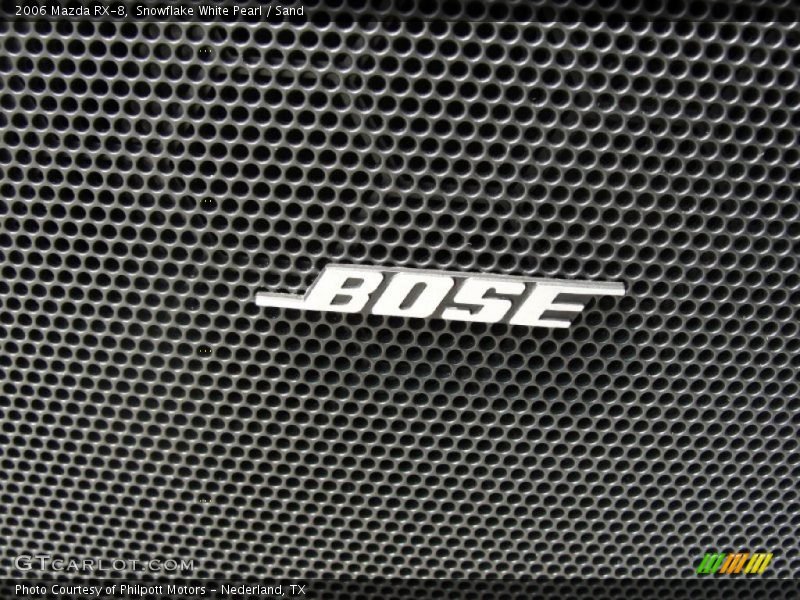 Snowflake White Pearl / Sand 2006 Mazda RX-8