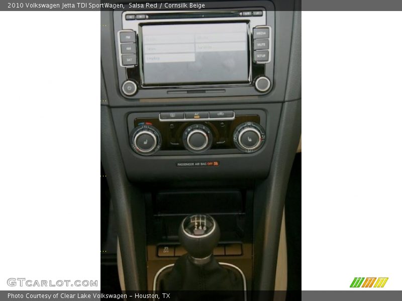 Salsa Red / Cornsilk Beige 2010 Volkswagen Jetta TDI SportWagen