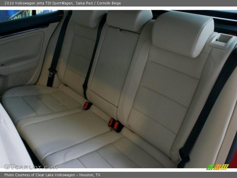 Salsa Red / Cornsilk Beige 2010 Volkswagen Jetta TDI SportWagen