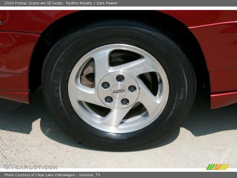 Redfire Metallic / Dark Pewter 2000 Pontiac Grand Am SE Sedan