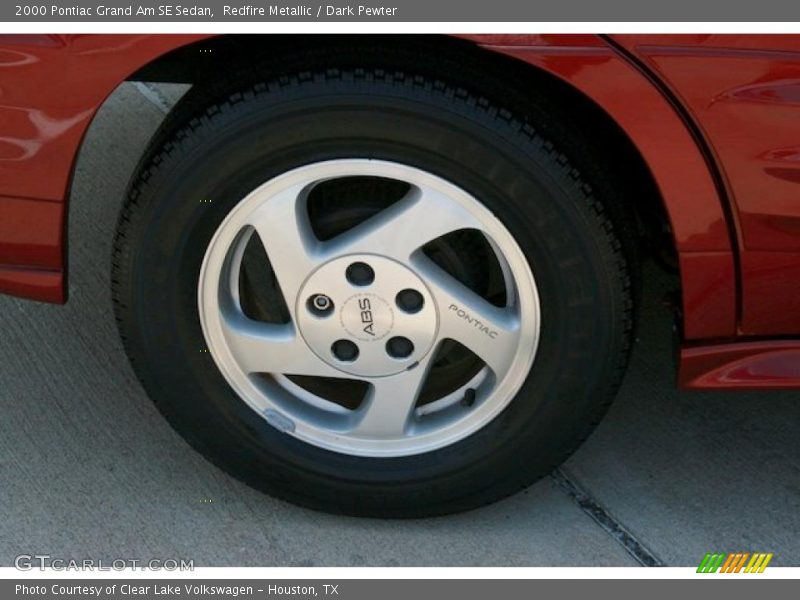 Redfire Metallic / Dark Pewter 2000 Pontiac Grand Am SE Sedan