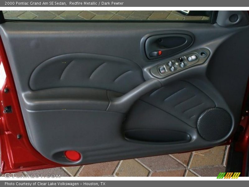 Redfire Metallic / Dark Pewter 2000 Pontiac Grand Am SE Sedan