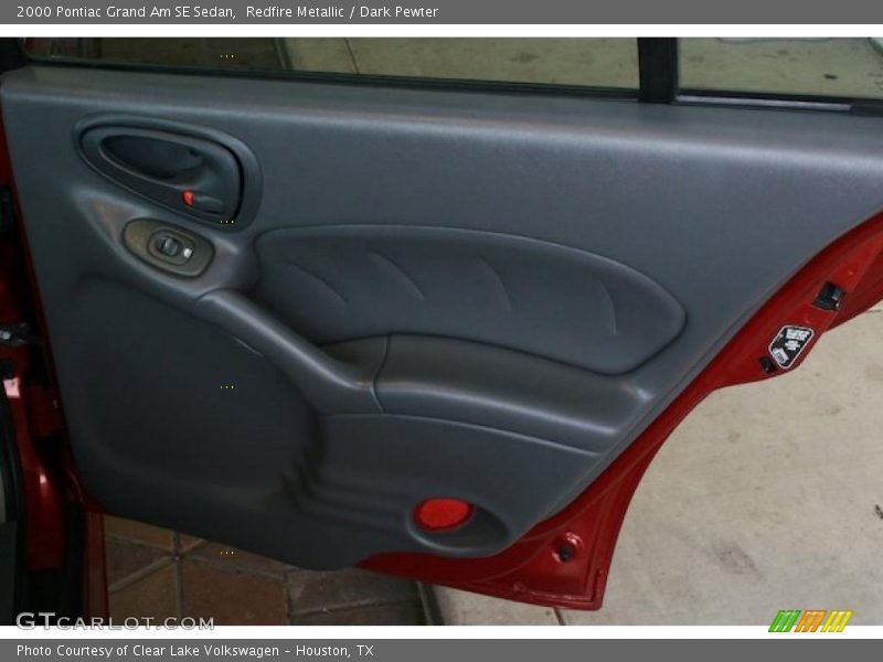 Redfire Metallic / Dark Pewter 2000 Pontiac Grand Am SE Sedan