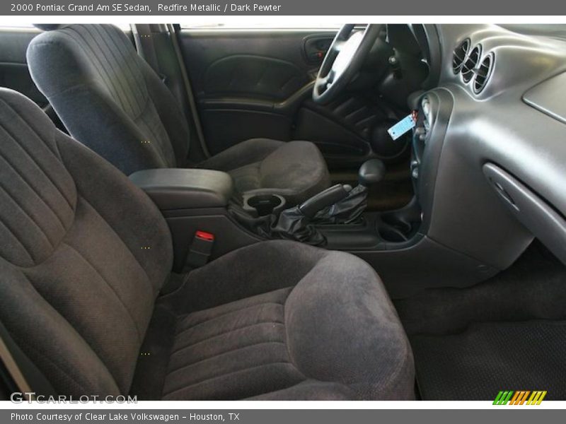 Redfire Metallic / Dark Pewter 2000 Pontiac Grand Am SE Sedan