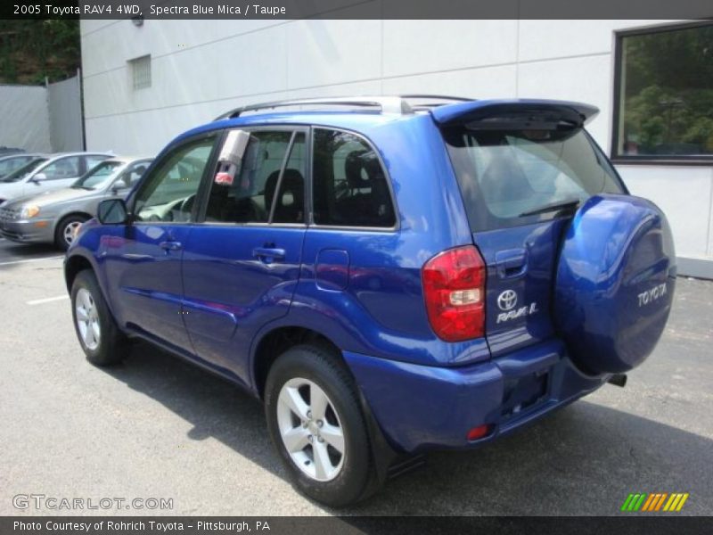 Spectra Blue Mica / Taupe 2005 Toyota RAV4 4WD