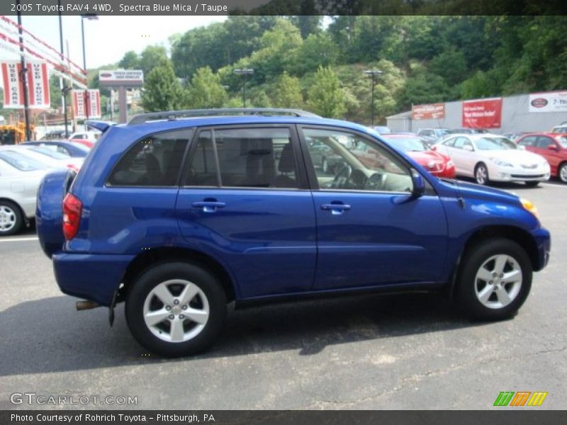 Spectra Blue Mica / Taupe 2005 Toyota RAV4 4WD