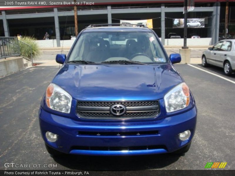 Spectra Blue Mica / Taupe 2005 Toyota RAV4 4WD