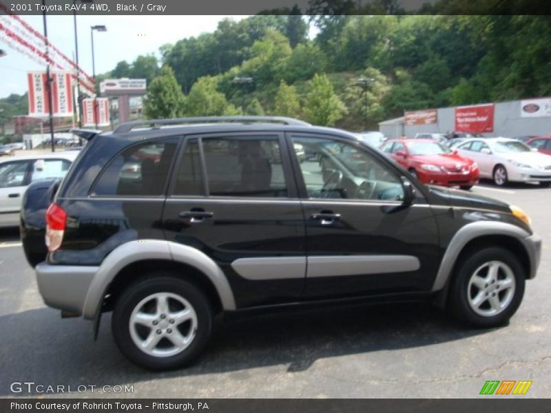 Black / Gray 2001 Toyota RAV4 4WD