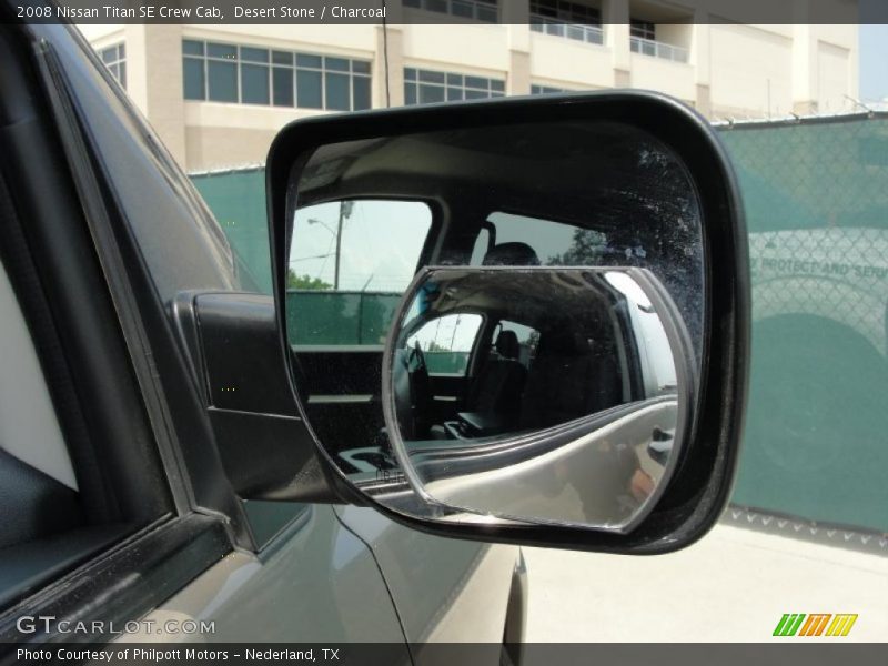 Desert Stone / Charcoal 2008 Nissan Titan SE Crew Cab