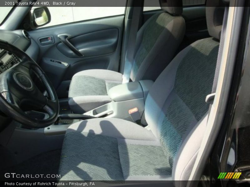 Black / Gray 2001 Toyota RAV4 4WD
