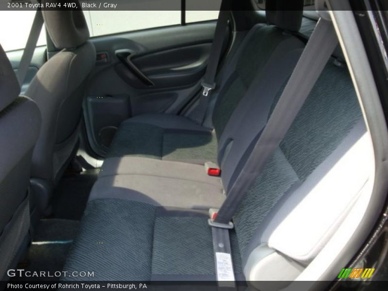 Black / Gray 2001 Toyota RAV4 4WD
