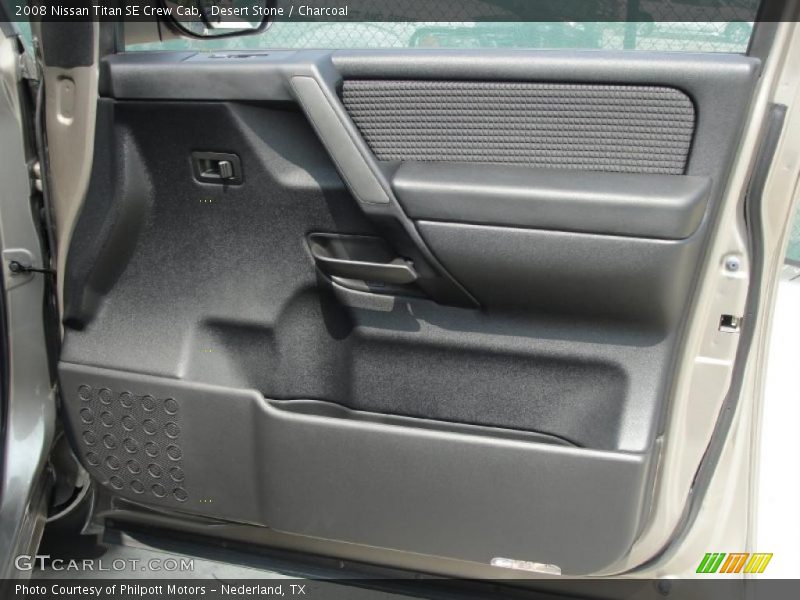 Desert Stone / Charcoal 2008 Nissan Titan SE Crew Cab