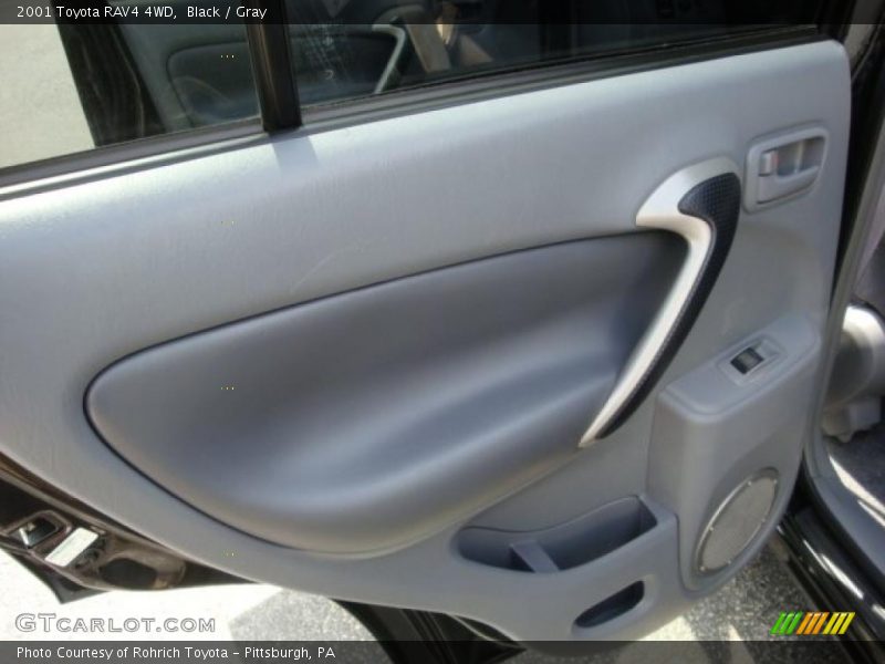 Black / Gray 2001 Toyota RAV4 4WD