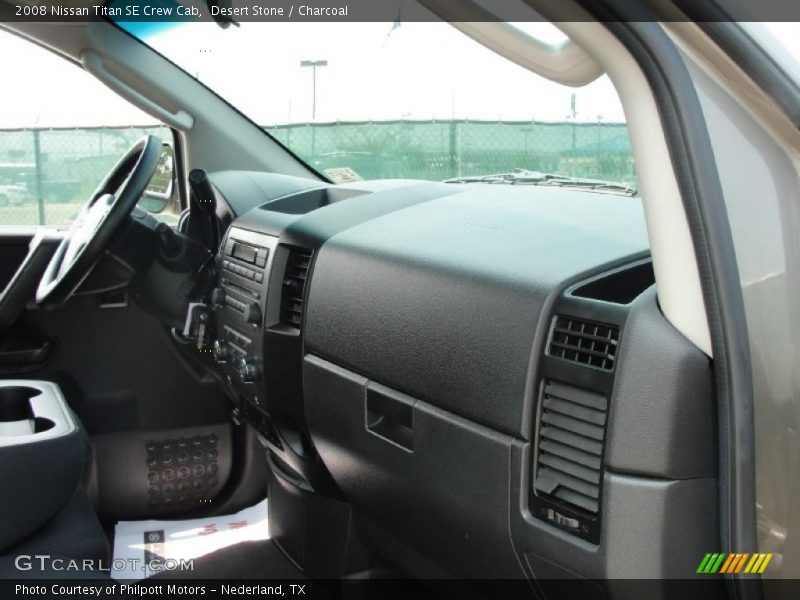 Desert Stone / Charcoal 2008 Nissan Titan SE Crew Cab