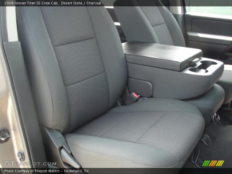 Desert Stone / Charcoal 2008 Nissan Titan SE Crew Cab