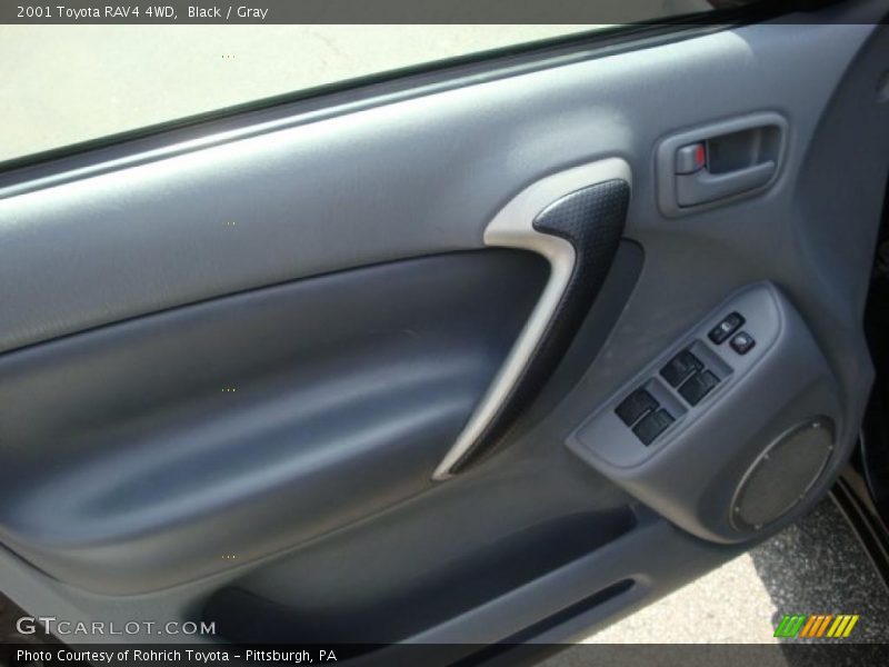 Black / Gray 2001 Toyota RAV4 4WD