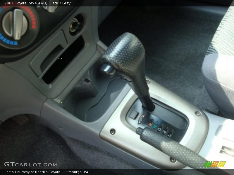 Black / Gray 2001 Toyota RAV4 4WD