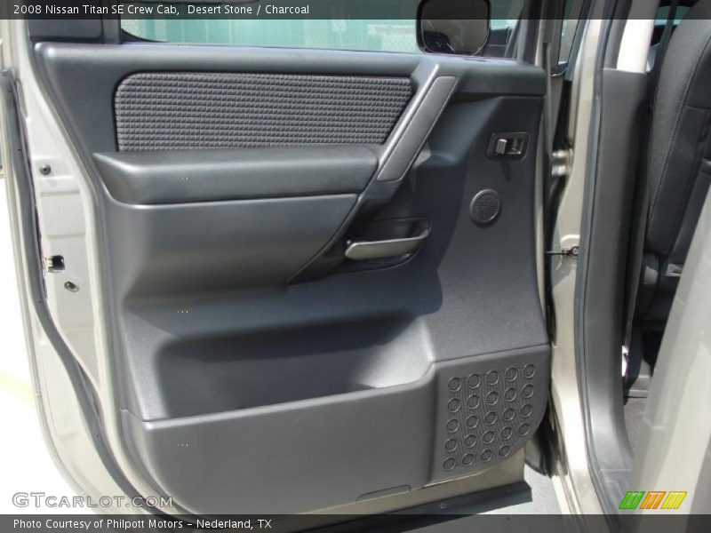 Desert Stone / Charcoal 2008 Nissan Titan SE Crew Cab