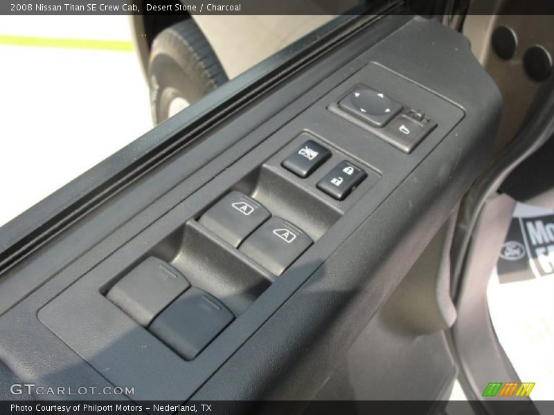 Desert Stone / Charcoal 2008 Nissan Titan SE Crew Cab