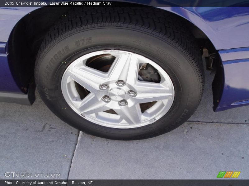 Laser Blue Metallic / Medium Gray 2005 Chevrolet Impala